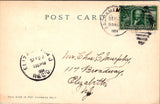 CA, SAN FRANCISCO - Ferry Building from the bay - Charles Weidner postcard - EP0
