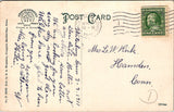 MA, STOCKBRIDGE - Red Lion Inn - fire escape - E A Benjamin pub postcard - F09152