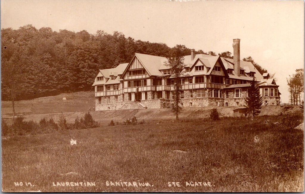 Canada - STE AGATHE, QC - Laurentian Sanitarium RPPC - F11005