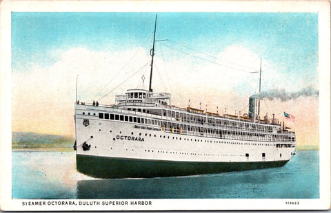 Ship Postcard - OCTORARA, Steamer postcard - F17014