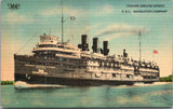 Ship Postcard - GREATER DETROIT, Steamship postcard - F17094