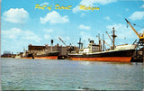 MI, DETROIT - Detroit Harbor Terminal - 1968 postcard - F17103