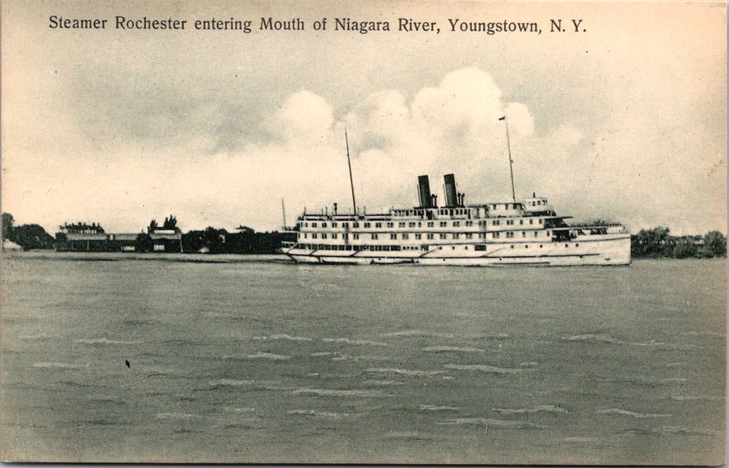 Ship Postcard - ROCHESTER, Steamer postcard - F17127