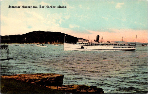 Ship Postcard - MOOSEHEAD, Steamer postcard - F17137
