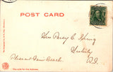 Ship Postcard - BLOCK ISLAND, Steamboat postcard - F17166
