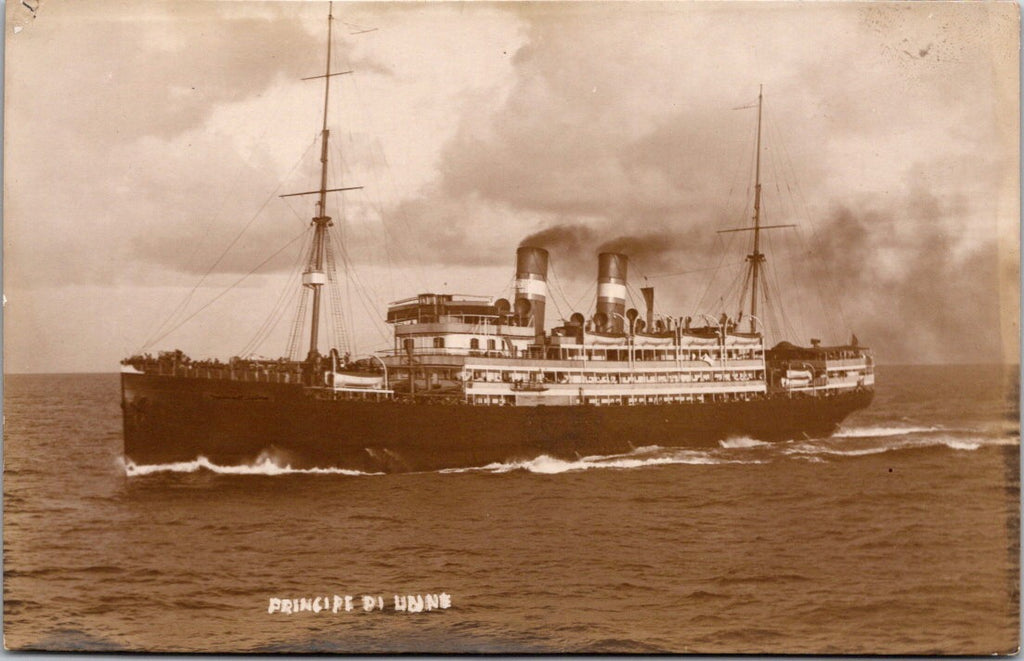 Ship Postcard - PRINCIPE DI UDINE postcard - F17248