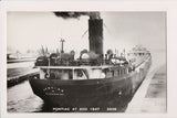 Ship Postcard - PONTIAC RPPC postcard - F17362