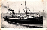 Ship Postcard - NUMIDIAN Allan Line Royal Mail Steamer (original SOLD) F17406