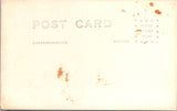 CA, Santa Fe Springs - Oil spewing out of derrick, people - Estel L B RPPC - F23