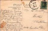OR, BURNS - Street scene including Stage Office, Burns Hotel - RPPC postcard - F23039
