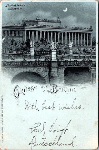 Foreign postcard - BERLIN, Germany - Gruss aus - F23159