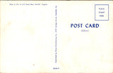 Ship Postcard - POCONO, USS AGC 16 at dock postcard - F23192