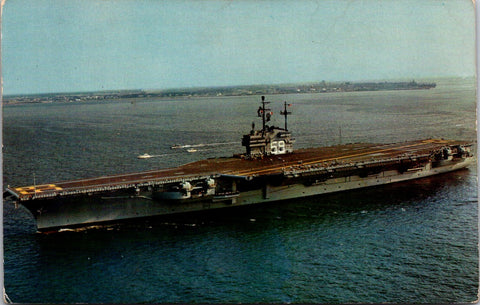 Ship Postcard - FORRESTAL, USS 59 at sea postcard - F23193