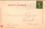MA, MANCHESTER by the SEA - Eagle Head, man reading book @1910 - G03109