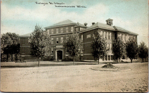 MI, KALAMAZOO - Portage? Sr High School postcard - G03140