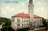 MA, WORCESTER - City Hall - Williams postcard - G03159