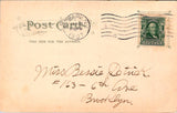 NJ, NEWARK - Public Library - 1907 Souvenir Post Card Co postcard - G03290