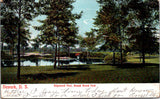 NJ, NEWARK - Branch Brook Park, Edgewood Pool - 1906 postcard - G03369
