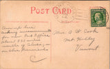 MI, ESCANABA - Harbor Scene with building postcard - G06073