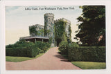 NY, MANHATTAN - Fort Washington Park (Manhattan) Libby Castle postcard - GR0040