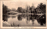 CA, LOS ANGELES - Echo Park, bridge - Theo Sohmer postcard - GR0132
