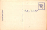 IL, WAUKEGAN - Post Office, PO closeup linen postcard - GR0140