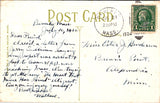 MA, Salem - Probate Court building close up - pub by H Kaplan postcard