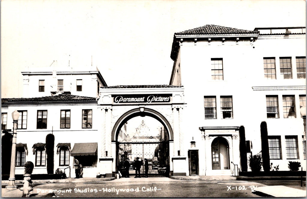 CA, HOLLYWOOD - Paramount Pictures Studios bldg (original SOLD) I04144