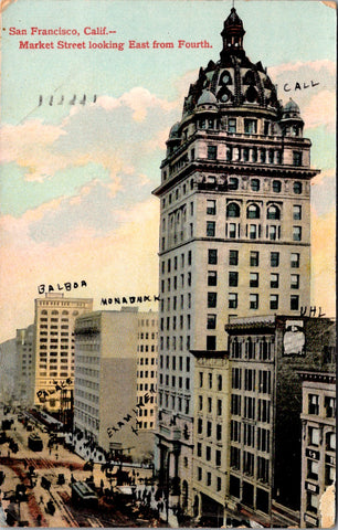 CA, SAN FRANCISCO - Market St, Balboa, Monabnok?, UHL, Call (original SOLD) J030