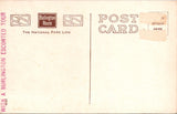 WY, YELLOWSTONE - Sentinel Rock, Yellowstone Park postcard - J03305