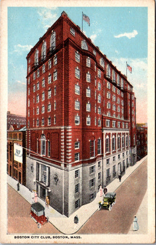 MA, Boston - Boston City Club postcard - J06042