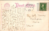 MA, Springfield - North End Bridge from side - 1918 postcard - JJ0778