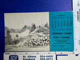 VT, Burlington - Chittenden County Trust Co - 1952 Calendar Blotter - JJ0877