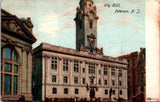 NJ, Paterson - City Hall - 1908 postcard - K04052