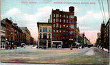 MI, GRAND RAPIDS - Pearl and Monroe St postcard - K04089