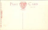 MA, WELLESLEY - Railway Station, Grounds, old cars postcard - K04192