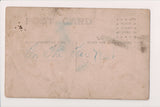 People - Man wearing fur chaps, gun holster, whip, pistol - RPPC - MB0327