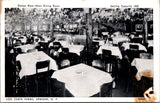 NY, ARMONK - Log Cabin Farms dining room vintage postcard - MB0395