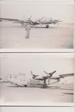 Military Army Air Force planes - 2 photos - Real Photos - MB0471#2