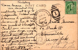 CA, HOLLYWOOD - Church of St Mary of the Angels interior - 1947 postcard - MB065