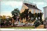 MA, NANTUCKET - Summer Home - Wyers Art Store postcard - MB0652