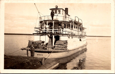 Ship Postcard - NIPAWIN KENDRA (original SOLD) MB0820