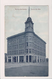 MI, TRAVERSE CITY - State Bank Building - 1910 postcard - MB0912