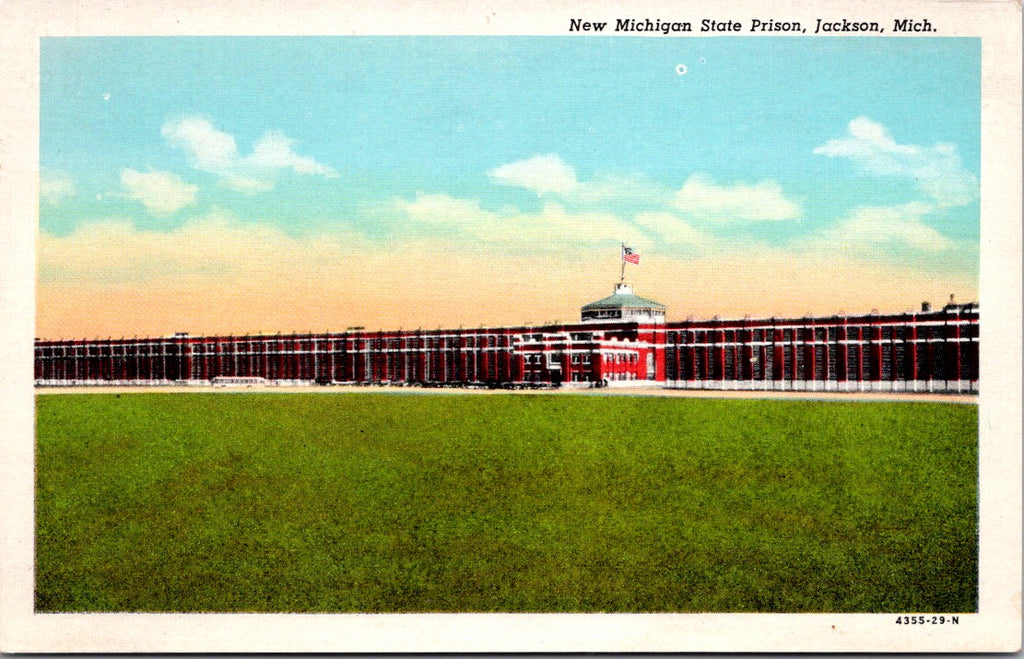 MI, JACKSON - Michigan State Prison (New) postcard - MI0021