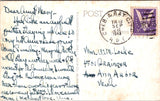 MI, EAST TAWAS - a buck deer on postcard, RPO cancel - MI0024