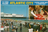 NJ, ATLANTIC CITY - Souvenir Folder - Casino Guide Map, Directory - NJ0001
