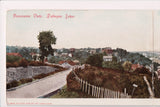 IA, DUBUQUE - Panoramic View from above - bi-fold postcard - NL0225