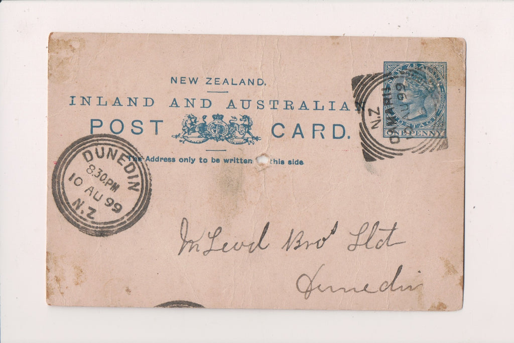 Foreign postcard - OAMARU, New Zealand - 1899 Post Card - NL0365