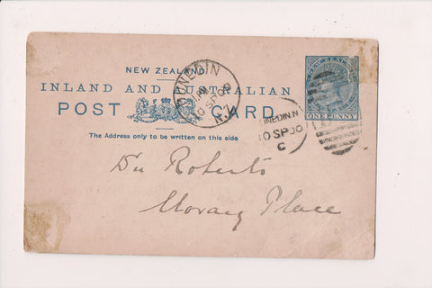 Foreign postcard - DUNEDIN, New Zealand - 1900 Post Card - NL0367