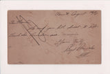 Canada - TORONTO, ON - 1887 dated Canada Post Card - NL0384